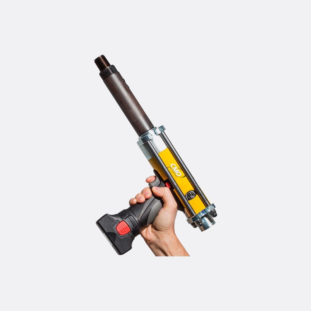 CMO Electro Power - Battery Operated Pull Gun in the hand