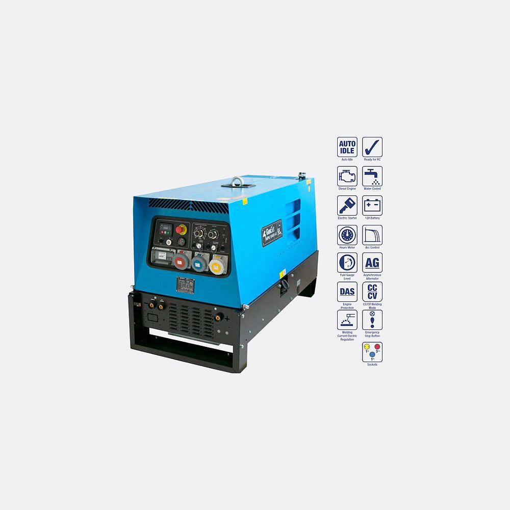 Genset Mpm 15/400 I-k Cc/cv Welder Generator