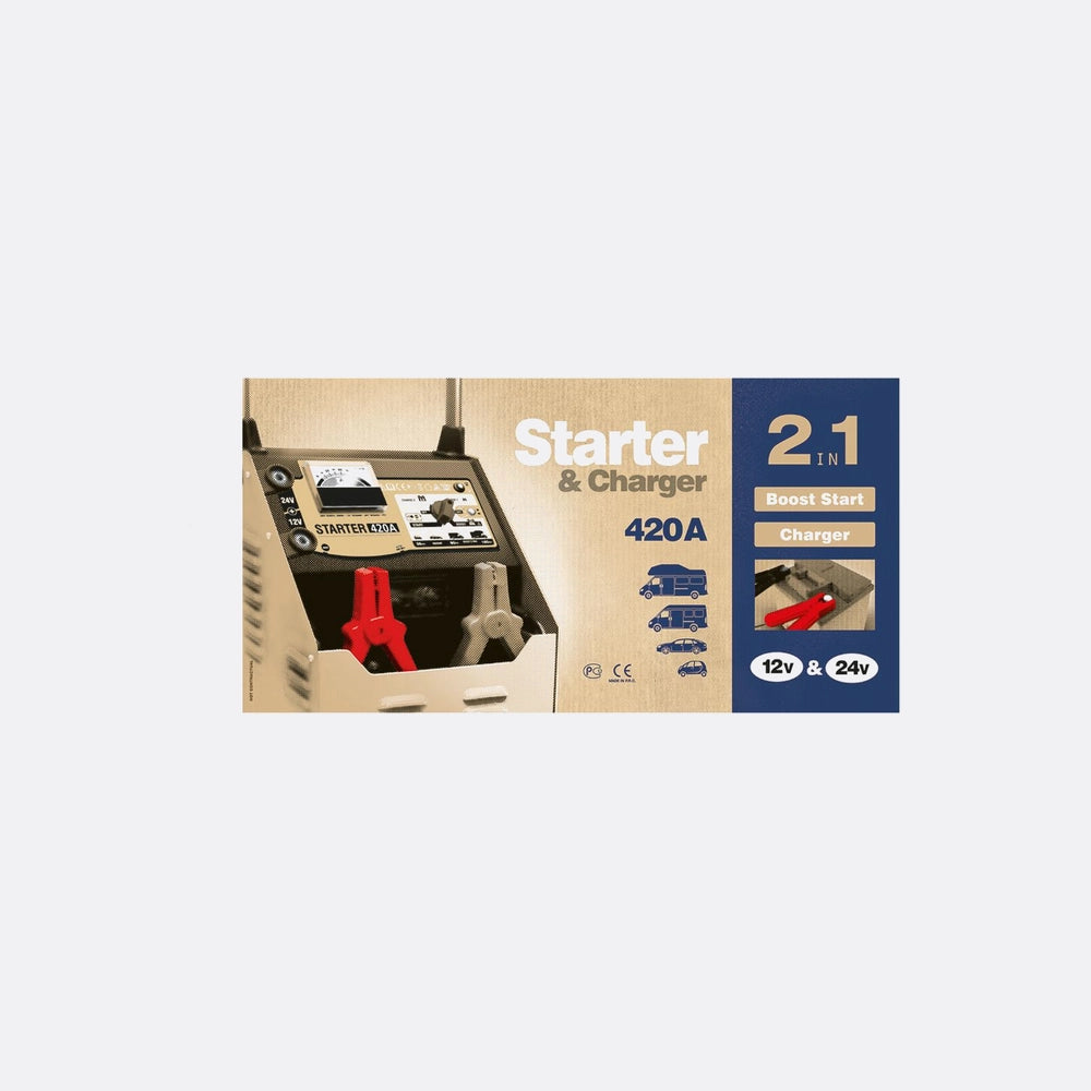 Gys Neostart 420 Charger Starter - 12/24v