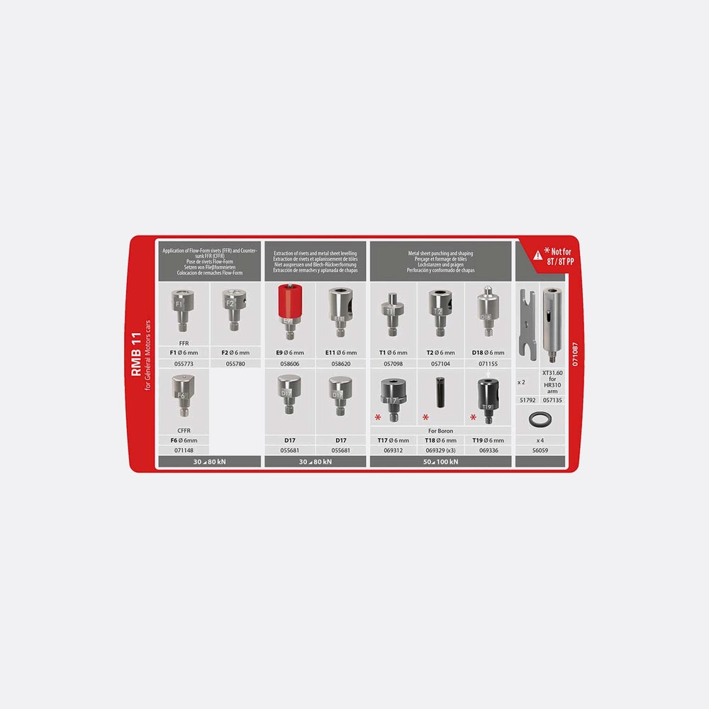 Gyspress 10t Rmb 11 Die Kit 03 (GM-Group)