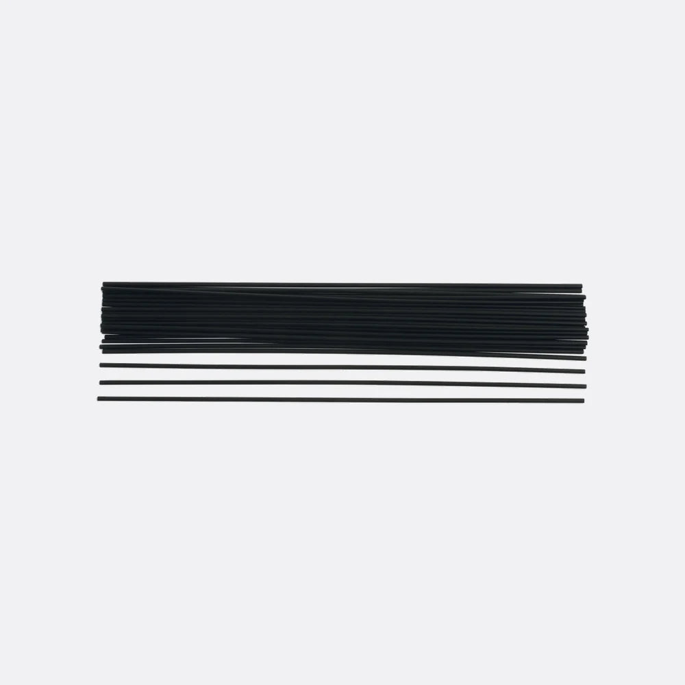PP Black Rods 3mm 30pc