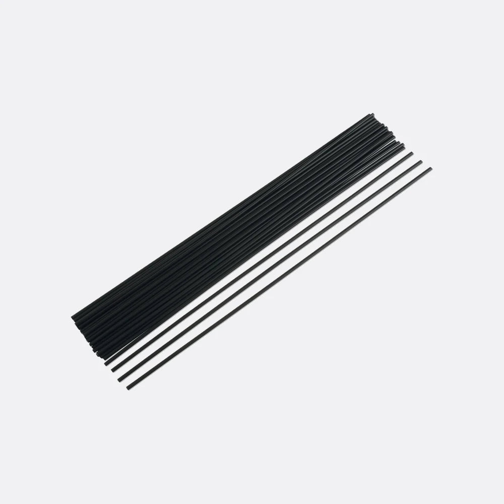 PP Black Rods 3mm 30pc