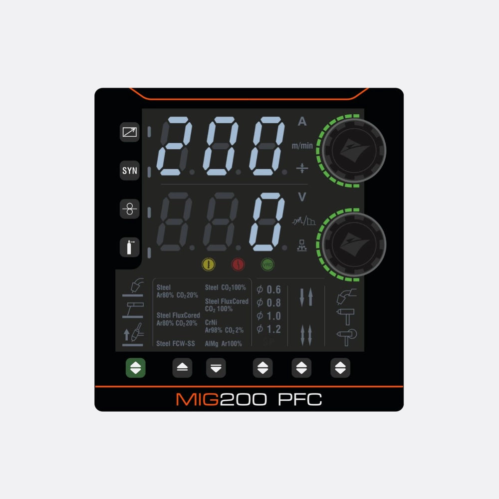 Jasic Evo Mig 200c Pfc Compact Inverter With Trolley