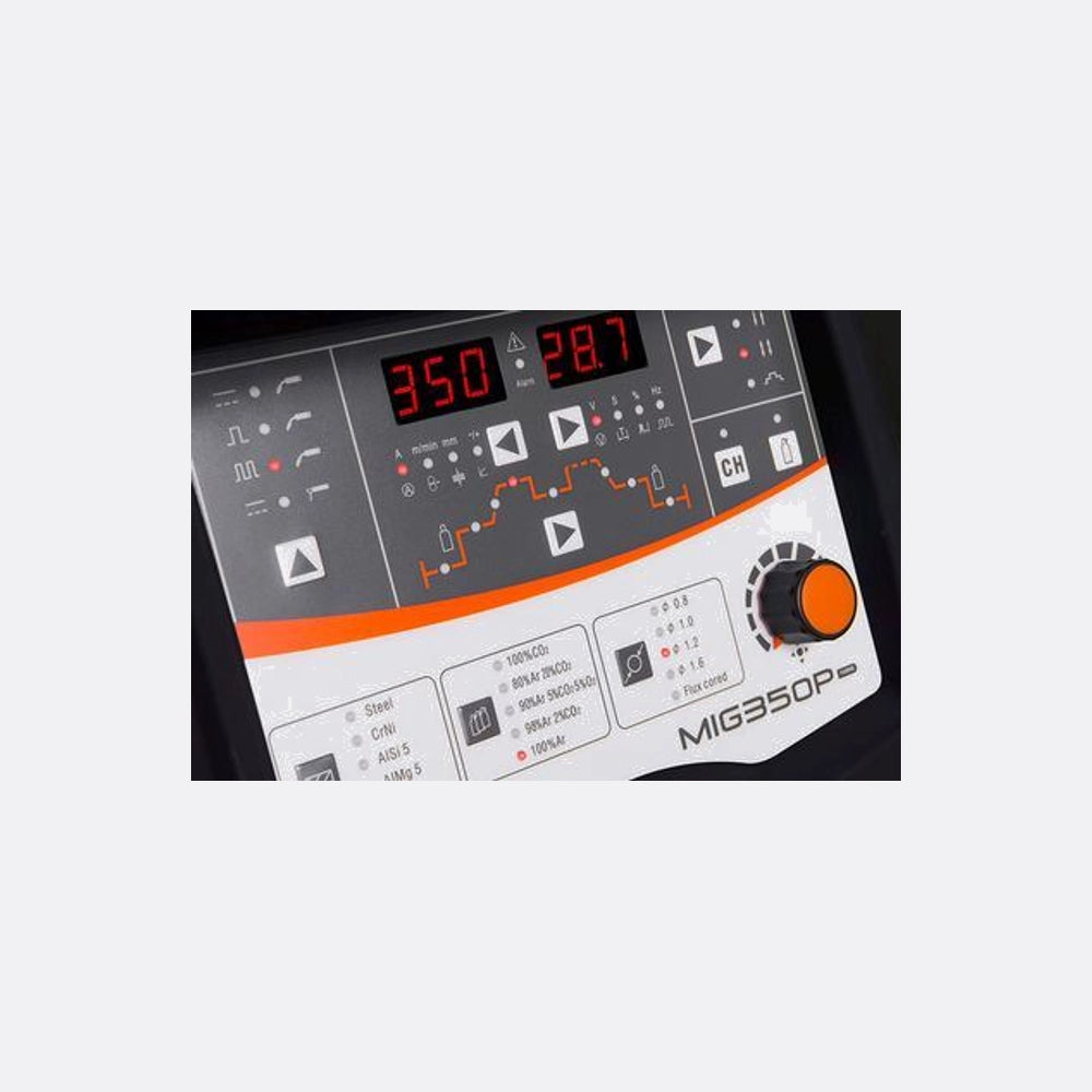 Jasic Mig 350P Front Panel