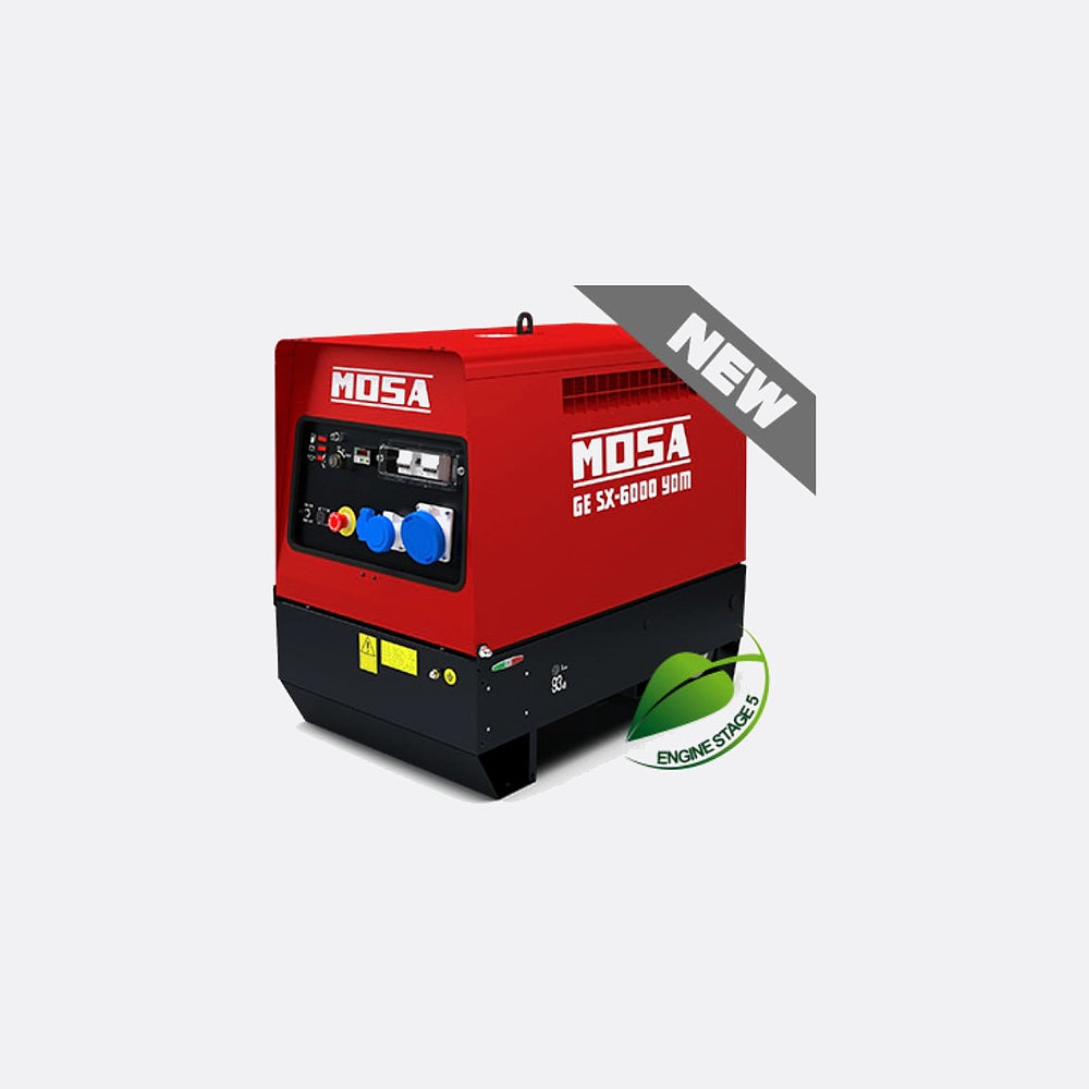 Mosa Ge Sx-6000 Ydm Diesel Generator 110/230v