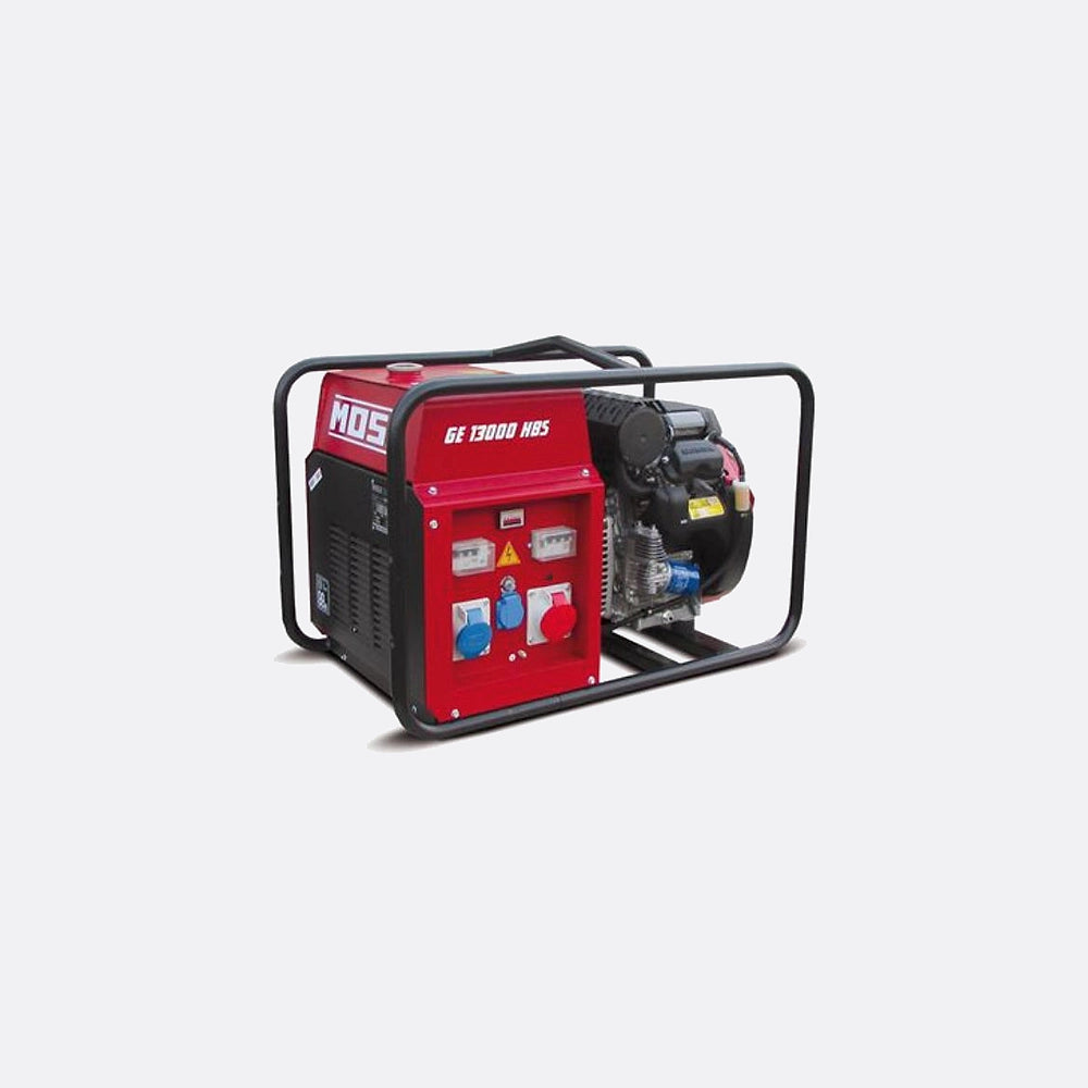 Mosa Ge13000 Hbs E/start Petrol Generator 400/230v