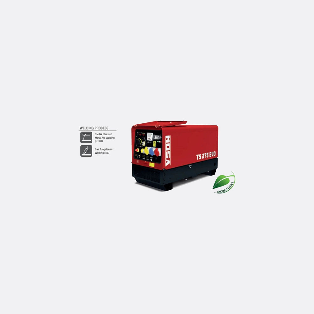 Mosa Ts 275 Evo Control Diesel Welder Generator 400/230/110v