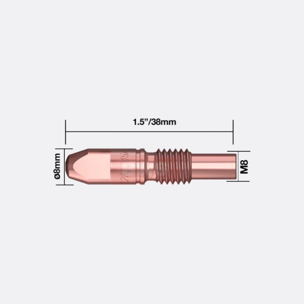 Parweld Xp8 Contact Tip Xp2003-M8 0.6-1.2