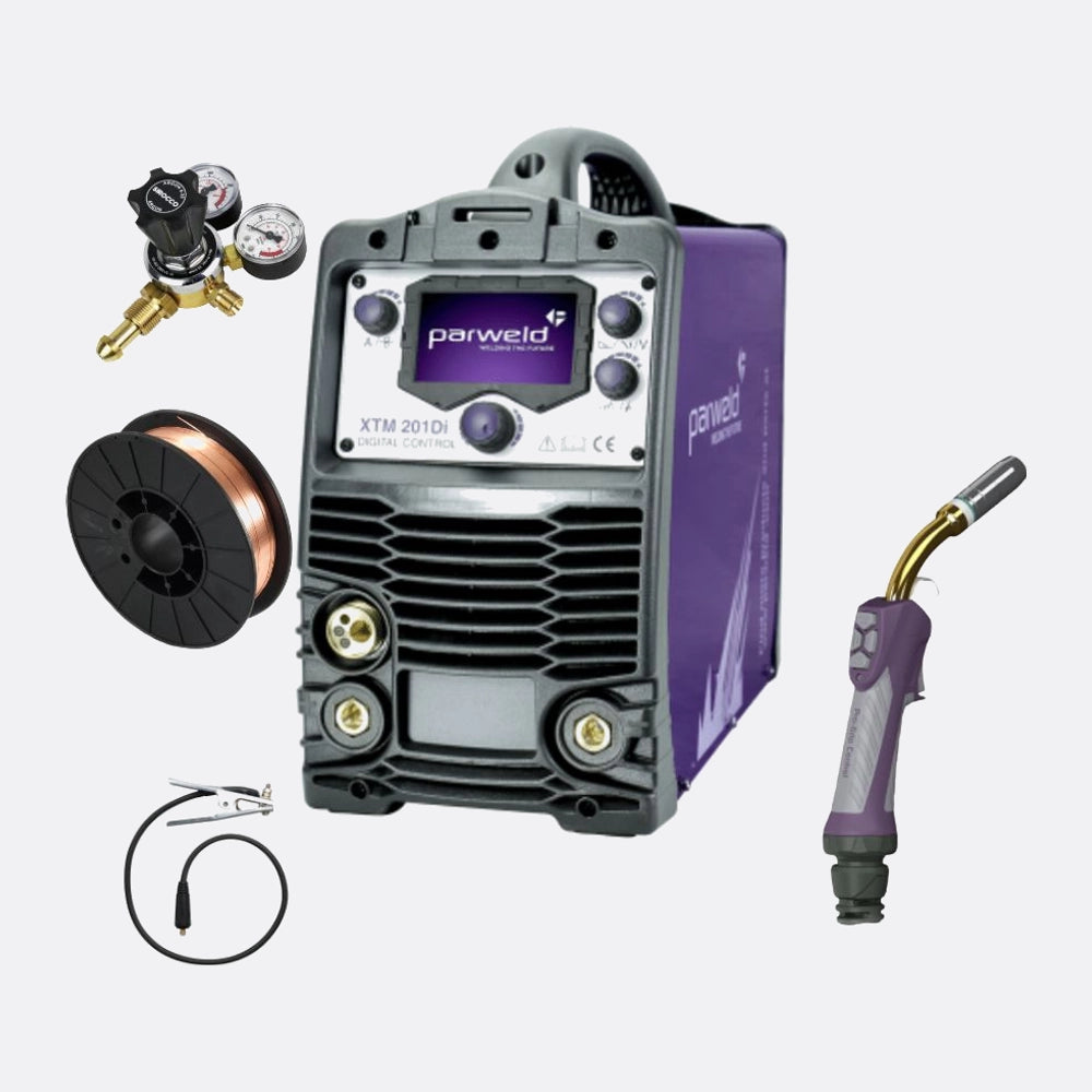Parweld Xtm201 Di Mig Welder 230v