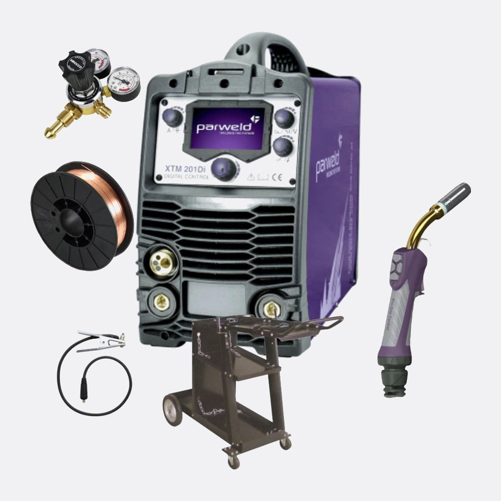 Parweld Xtm201 Di Mig Welder 230v