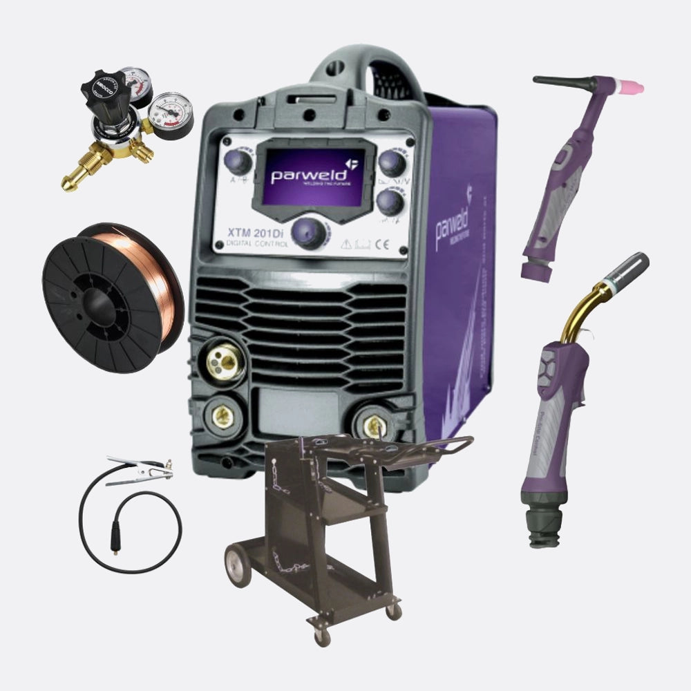 Parweld Xtm201 Di Mig Welder 230v
