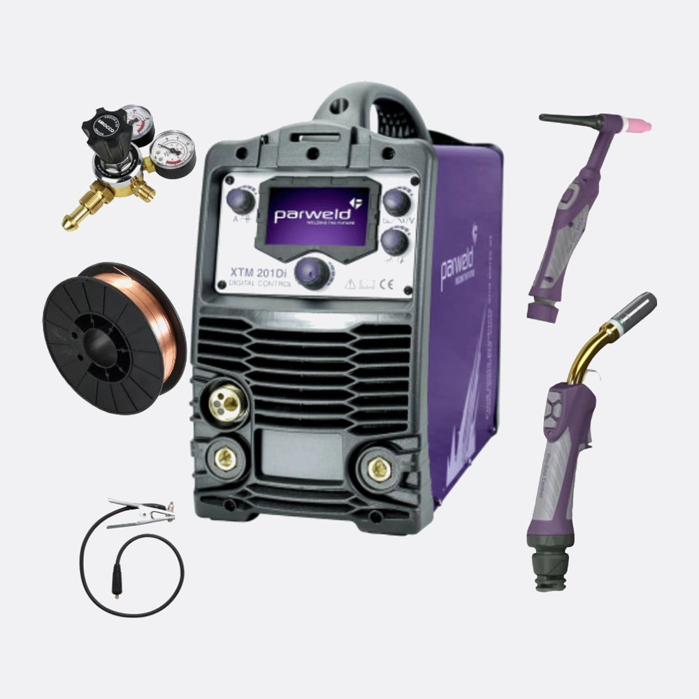 Parweld Xtm201 Di Mig Welder 230v