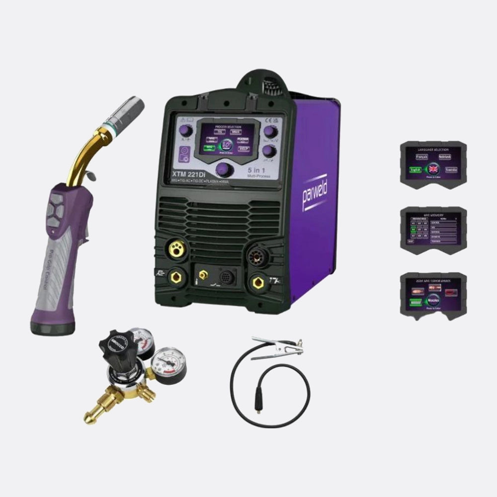Parweld Xtm211di Multi-process Welder