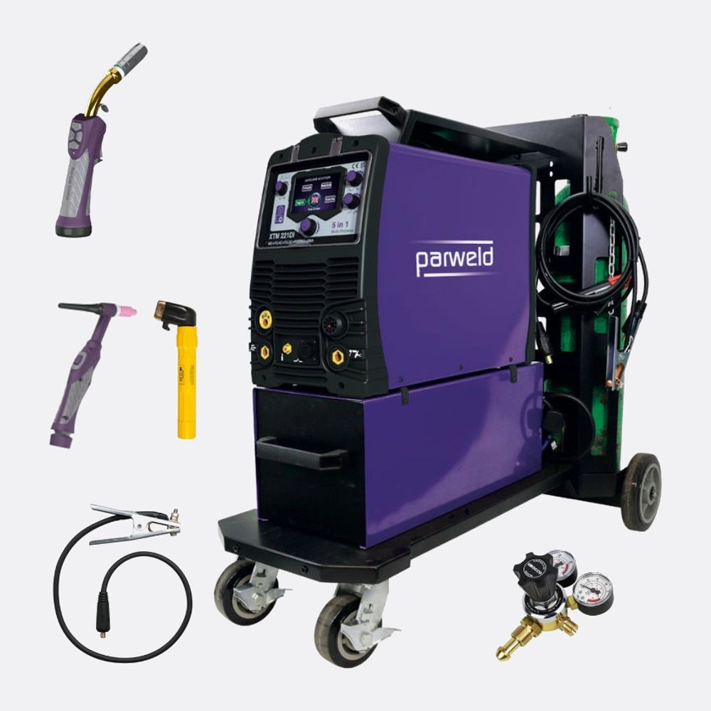 Parweld Xtm221 Di Multiprocess Inverter