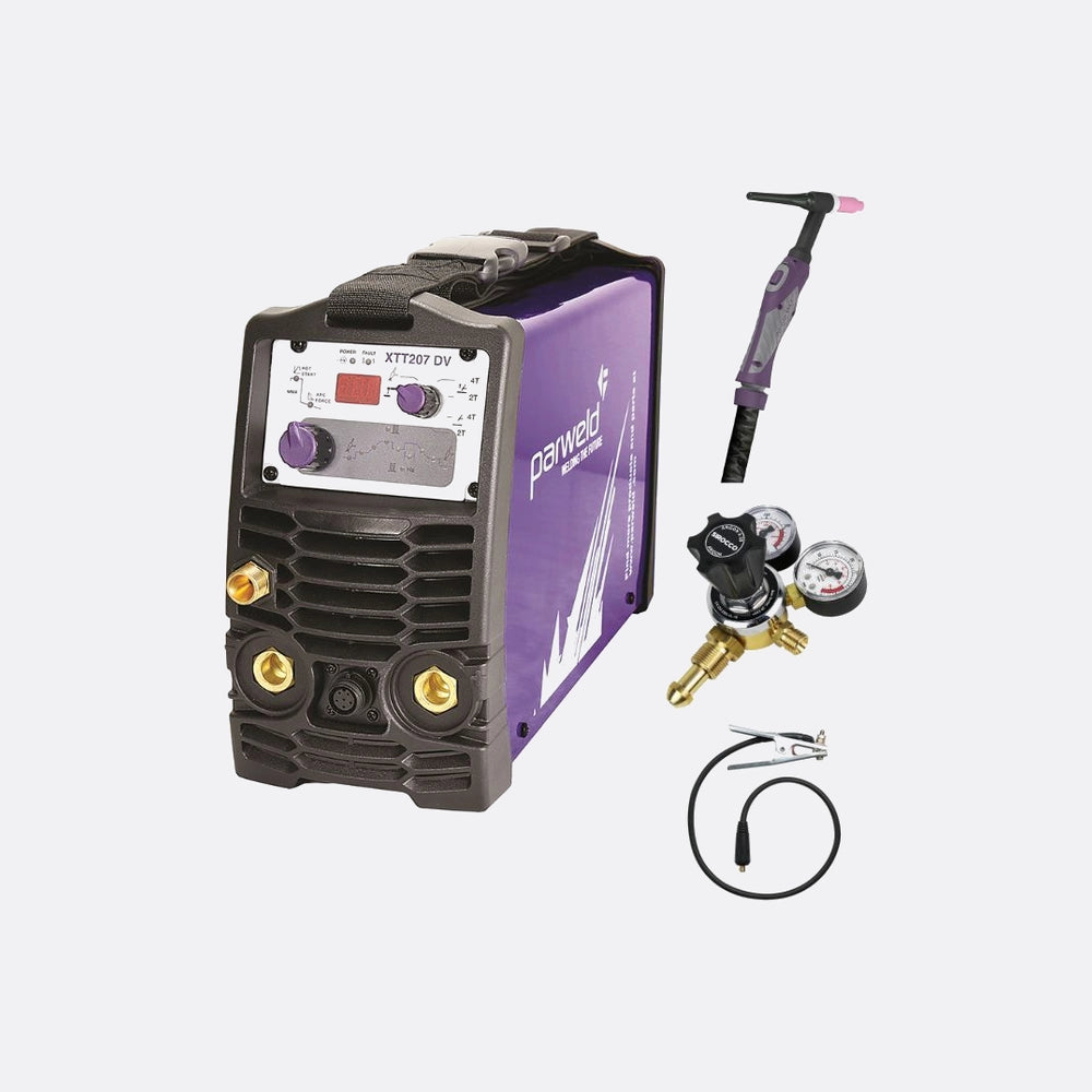 Parweld Xtt 207 Dv Pulsed Tig Inverter