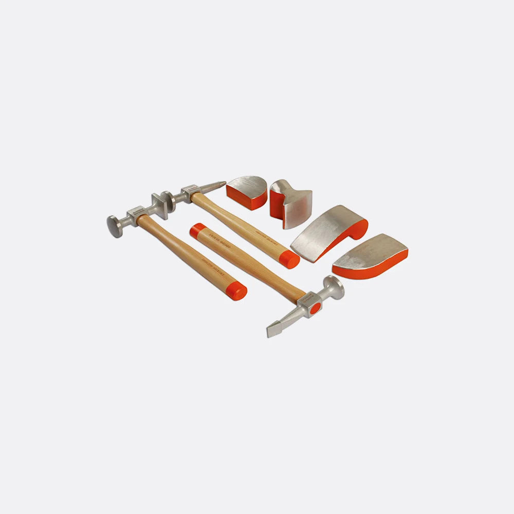 Aluminium Hammer & Dolly Set 7pc | Tool Connection