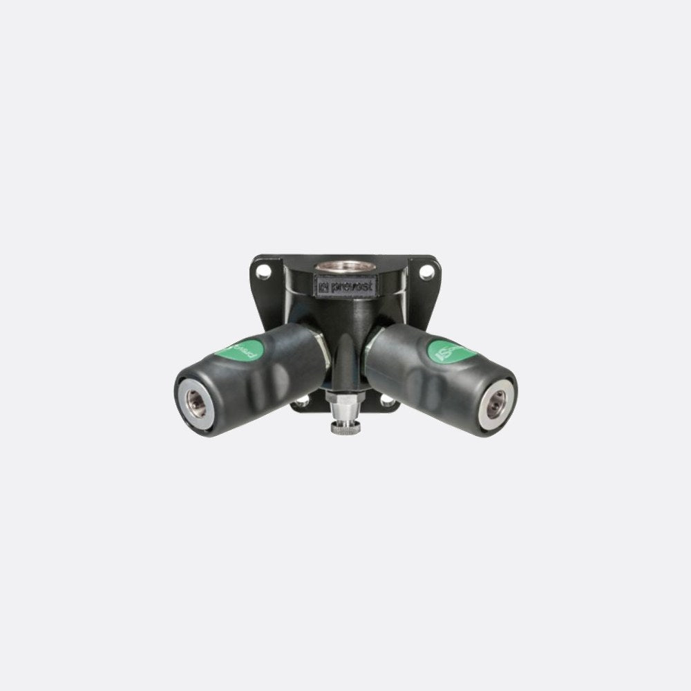 PREVOST PREVOS1 FEMALE THREAD TWO PORT WALL BRACKET-ESPI07 ADAPTER