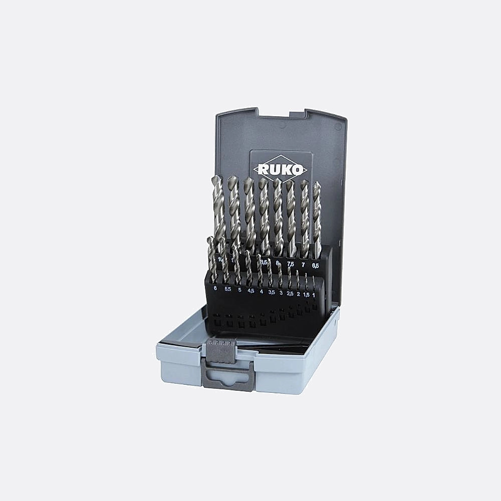 Ruko HSS-G Twist Drill Set
