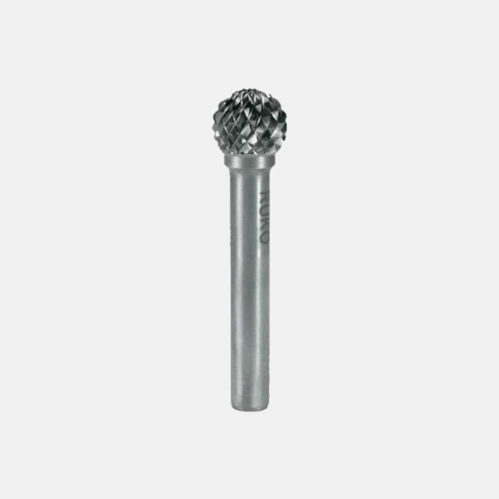 Ruko Rotary Burrs (ball Type Shape D)