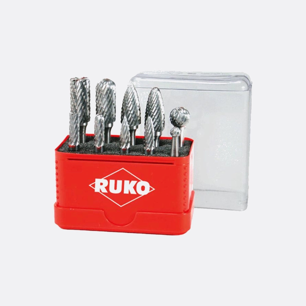 Ruko Tungsten Carbide Rotary Burrs Set