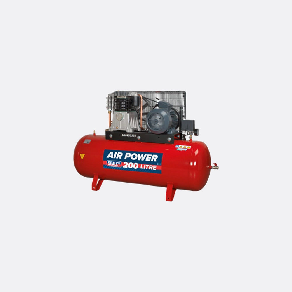 Sealey Air Compressor 200l 5.5hp 400v