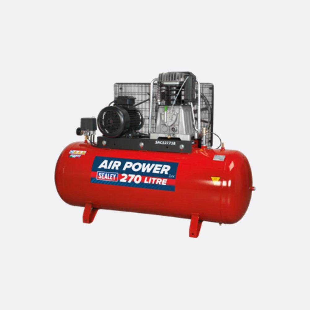 Sealey Air Power Compressor 270l - 400V - 7.5hp