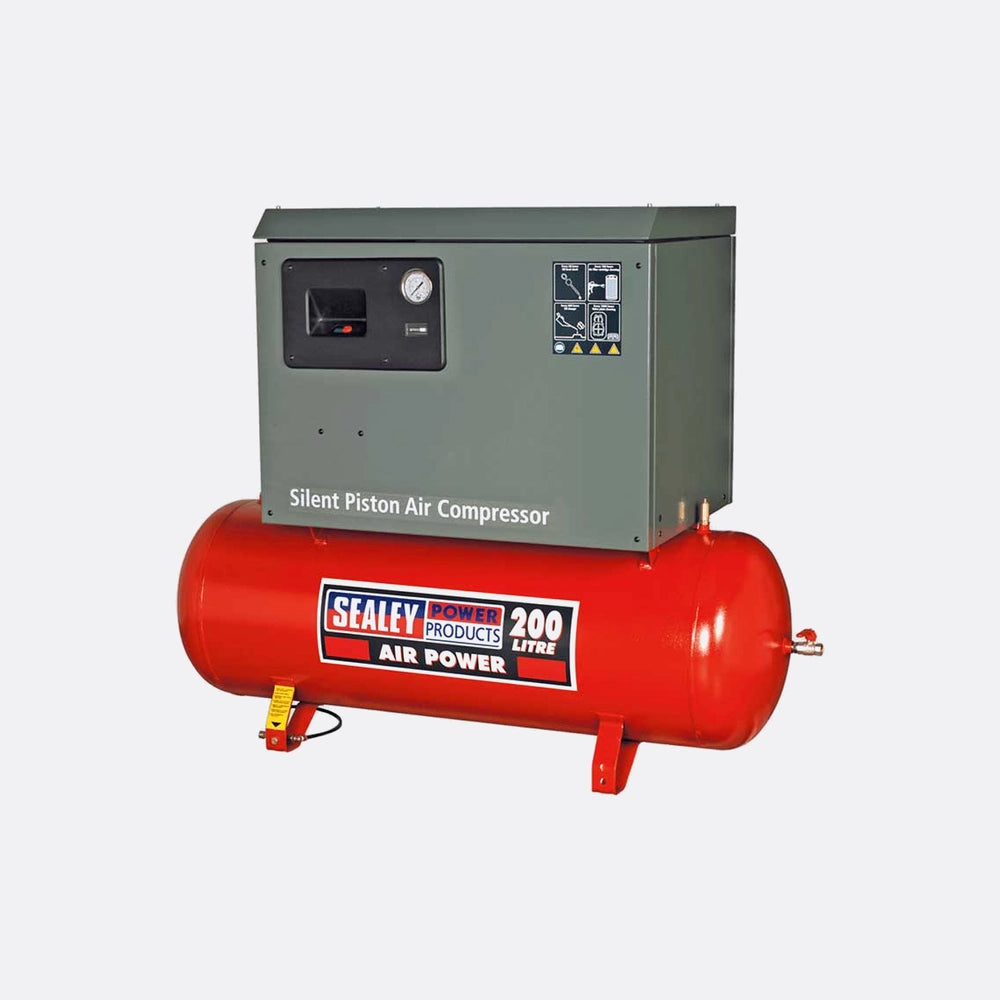 Sealey Low Noise Compressor  200l - 230v-3hp
