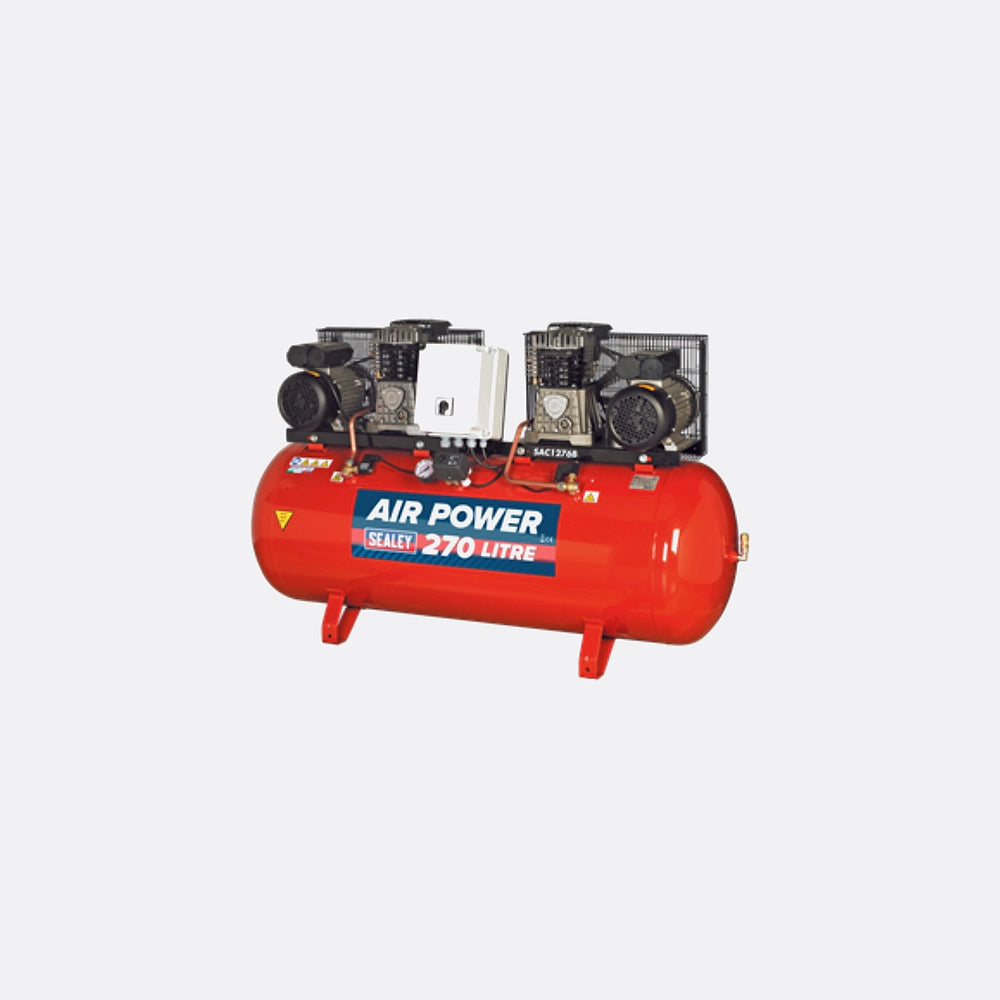 Sealey Sac 1276b Compressor 3hp 270l 230v