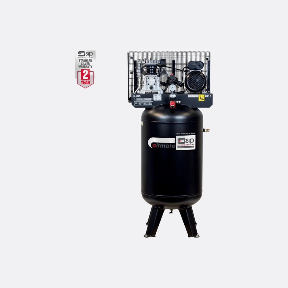 SIP VN3/150-SB VERTICAL BELT DRIVE COMPRESSOR