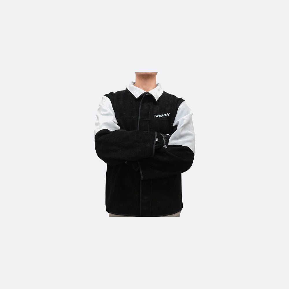 Stealth Leather Welding Jacket