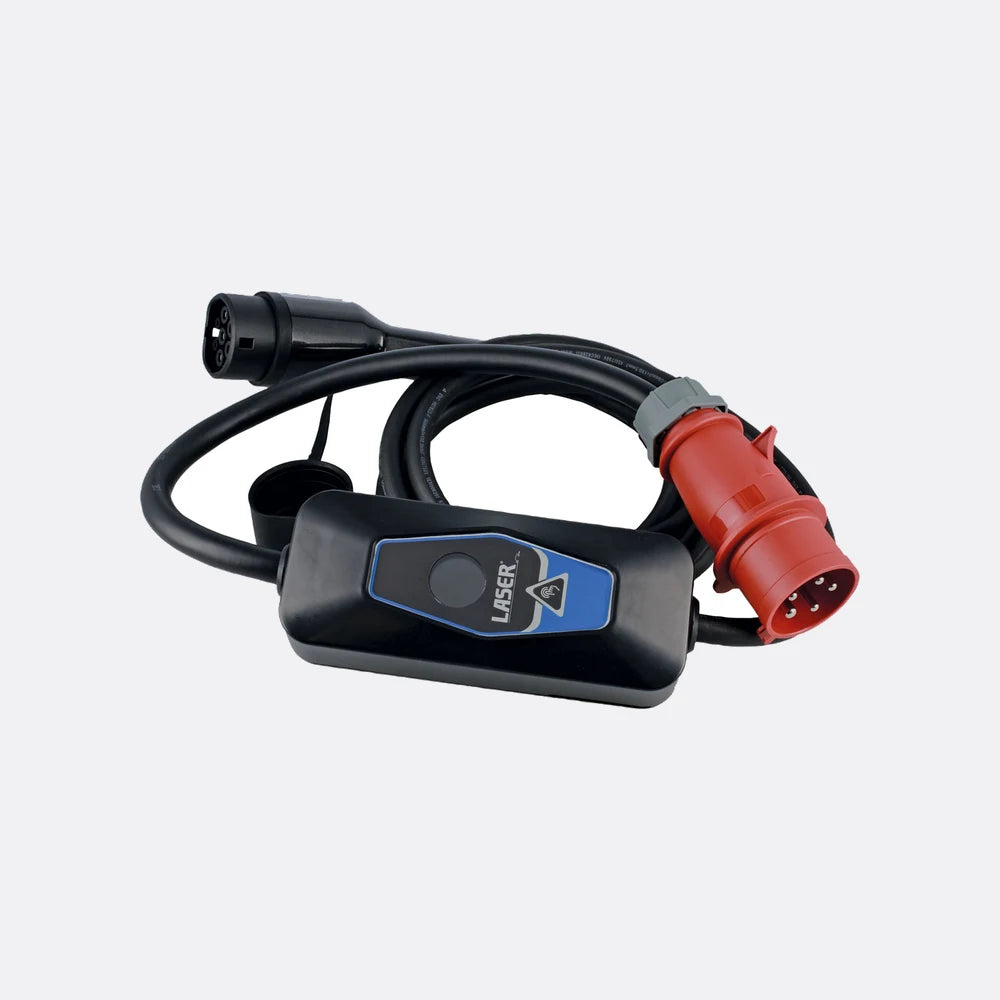 EV Charging Cable - 32A Three Phase T2 Female-CEE Plug (5 pin) W/Charger IP68