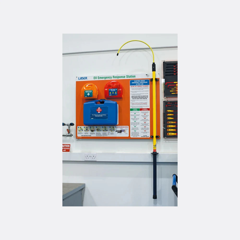 EV Emergency Response Station c/w, Electric Burns Kit, First Aid Kit, Battery Spill Response Kit