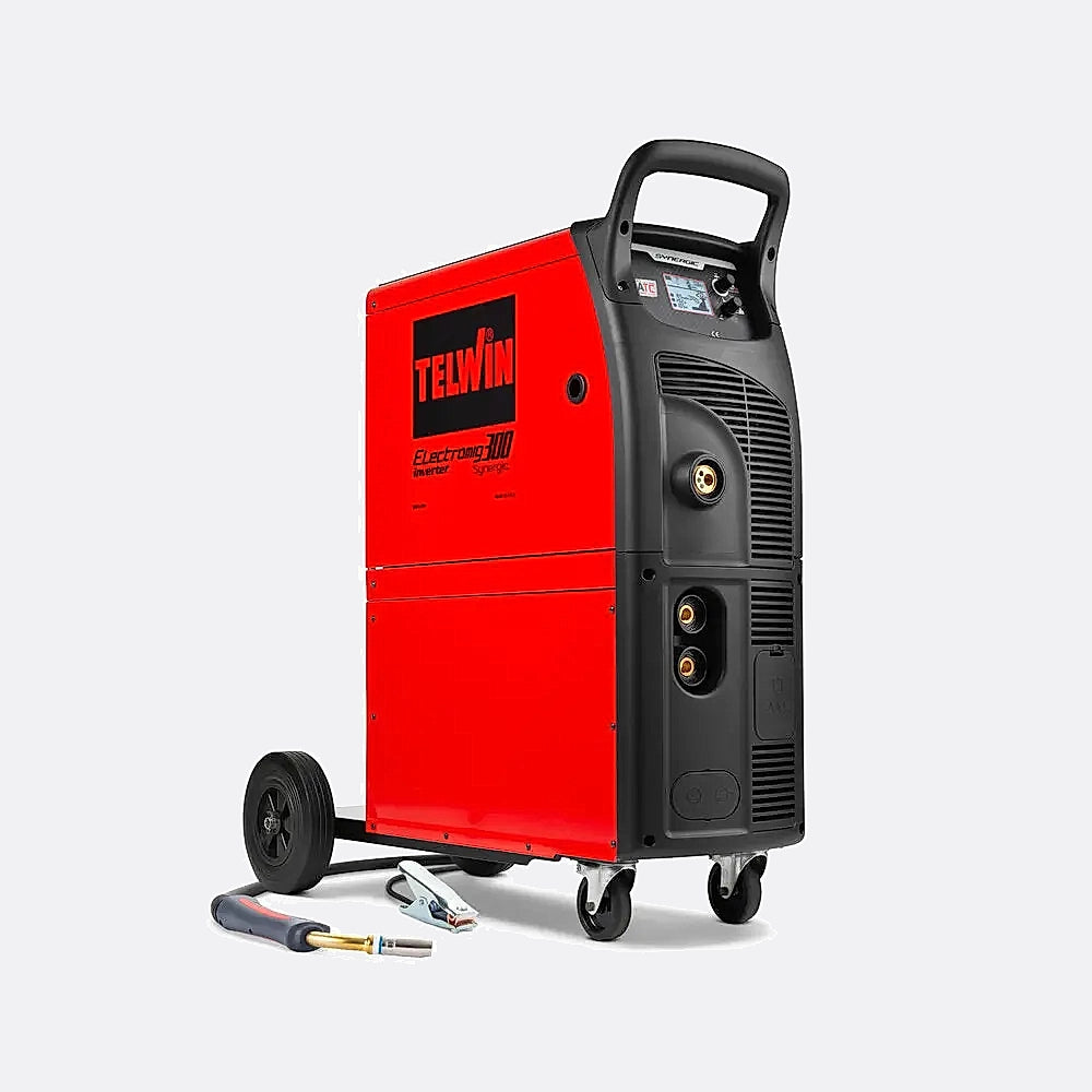 Telwin Electromig 300 Synergic Mig Welder 400v