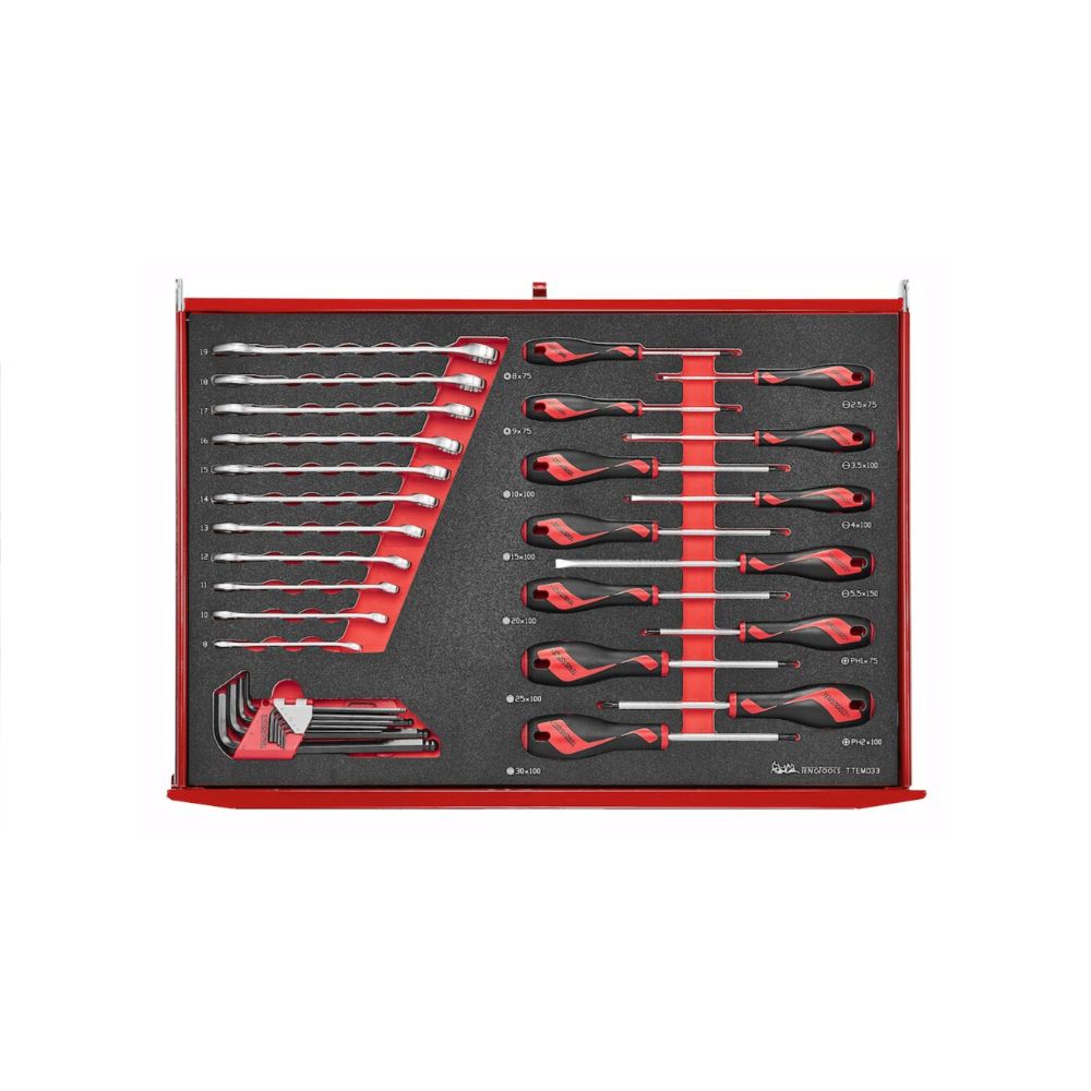 Teng Tools EVA Tool Kit TCMME174 tray 2
