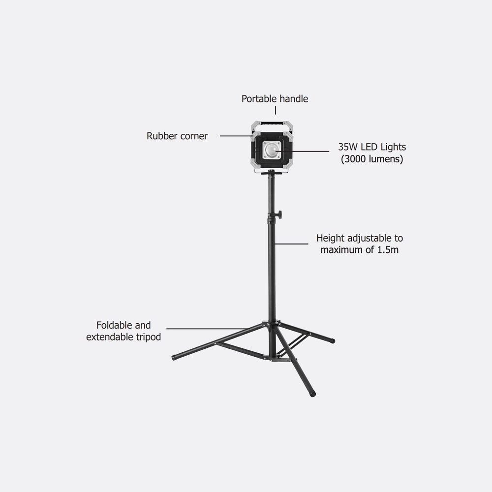 Gys Tripod Lamp 3000l