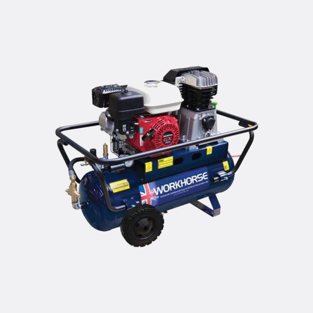 Workhorse Petrol Air Compressor 5.5hp 500l
