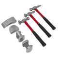 Sealey Panel Beating Set 9Pc In Plastic Case SKU CB707