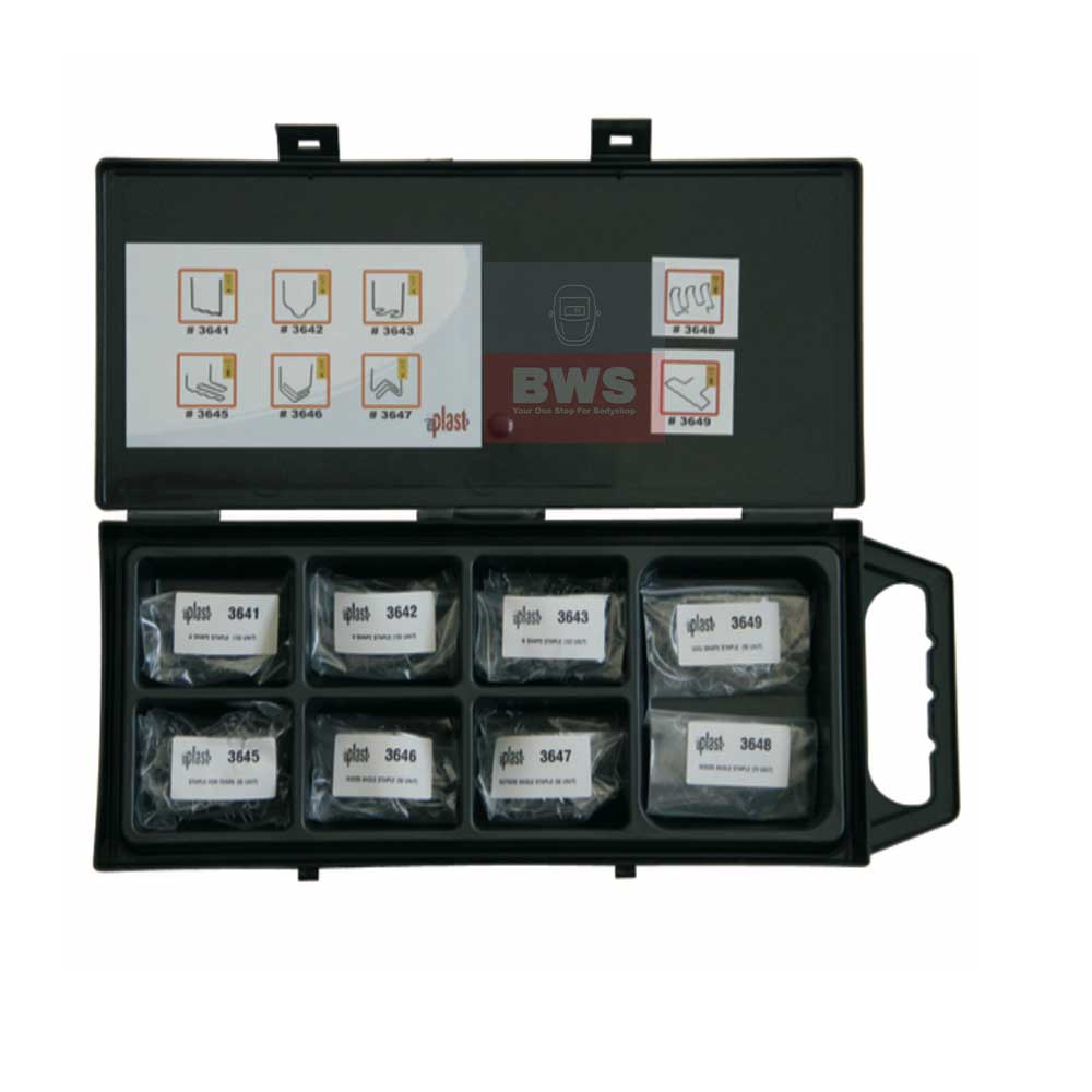 Mixplast Hot Stapler Plastic Bumper Repair Staples box SKU 364SB