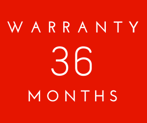SIP Industrial 36 month warranty