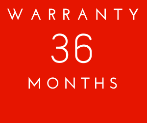 3 year warranty