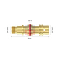 PARWELD STANDARD TIG HOLDER GAUZE - 45MM Parweld