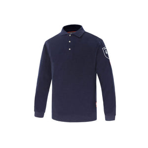 Phoenix PS137 FR Antistatic Blue Welding Polo Shirt