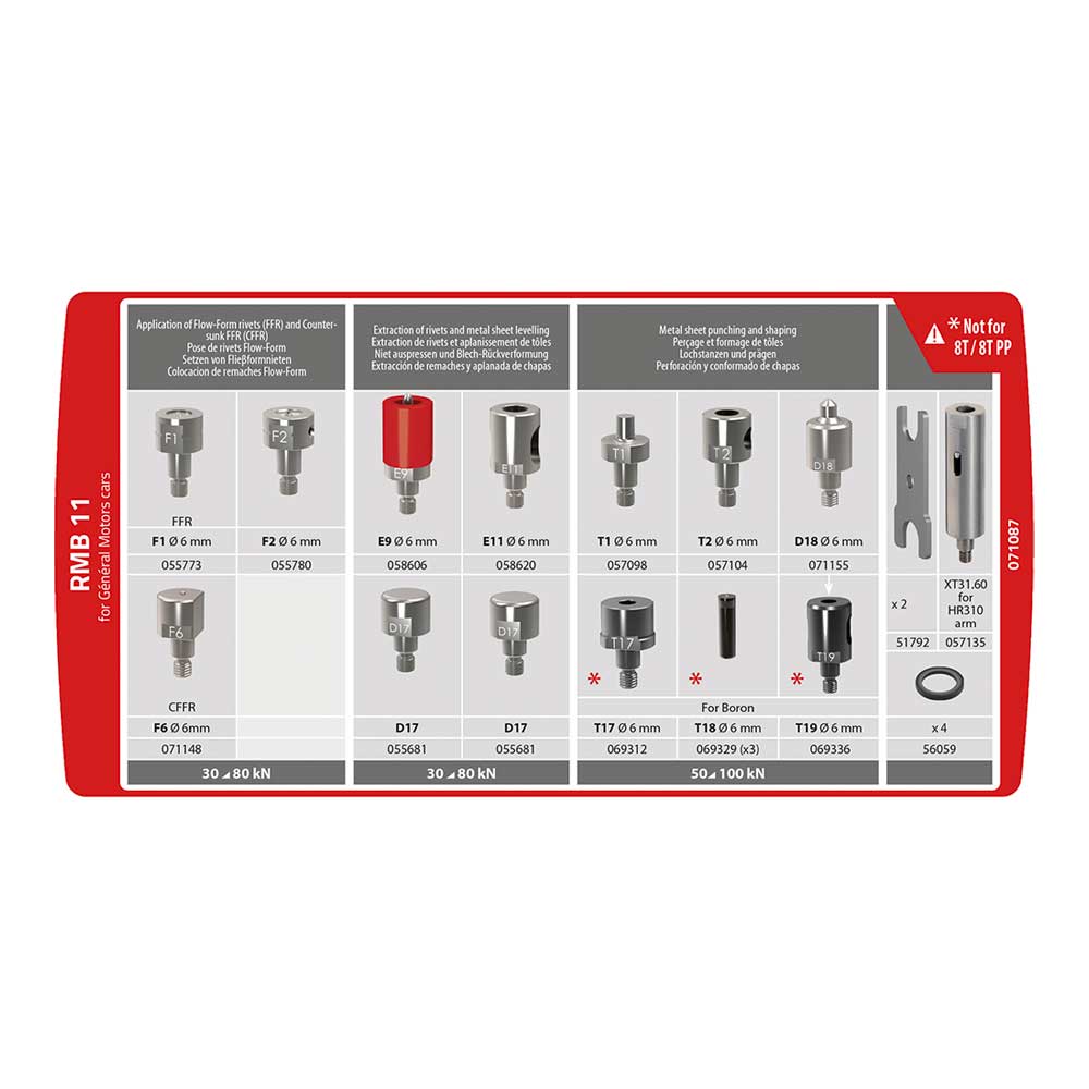 GYSPRESS 10T RMB 11 DIE KIT 03 (GM-GROUP)