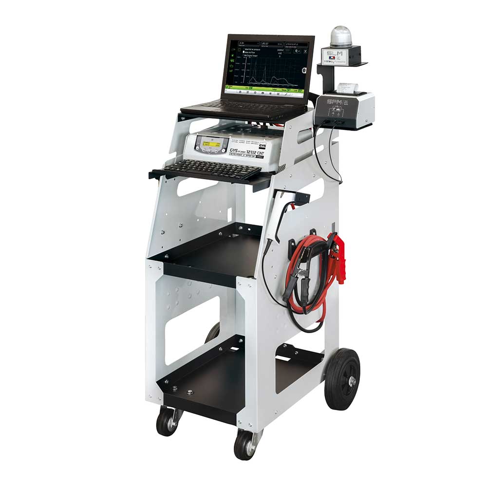 Gysflash Battery Charger trolley XL