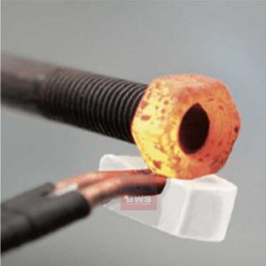 Powerduction 39LG Auto Inductor heating a bolt