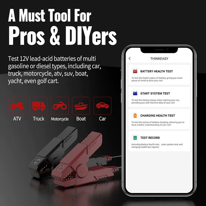 Smartphone battery tester