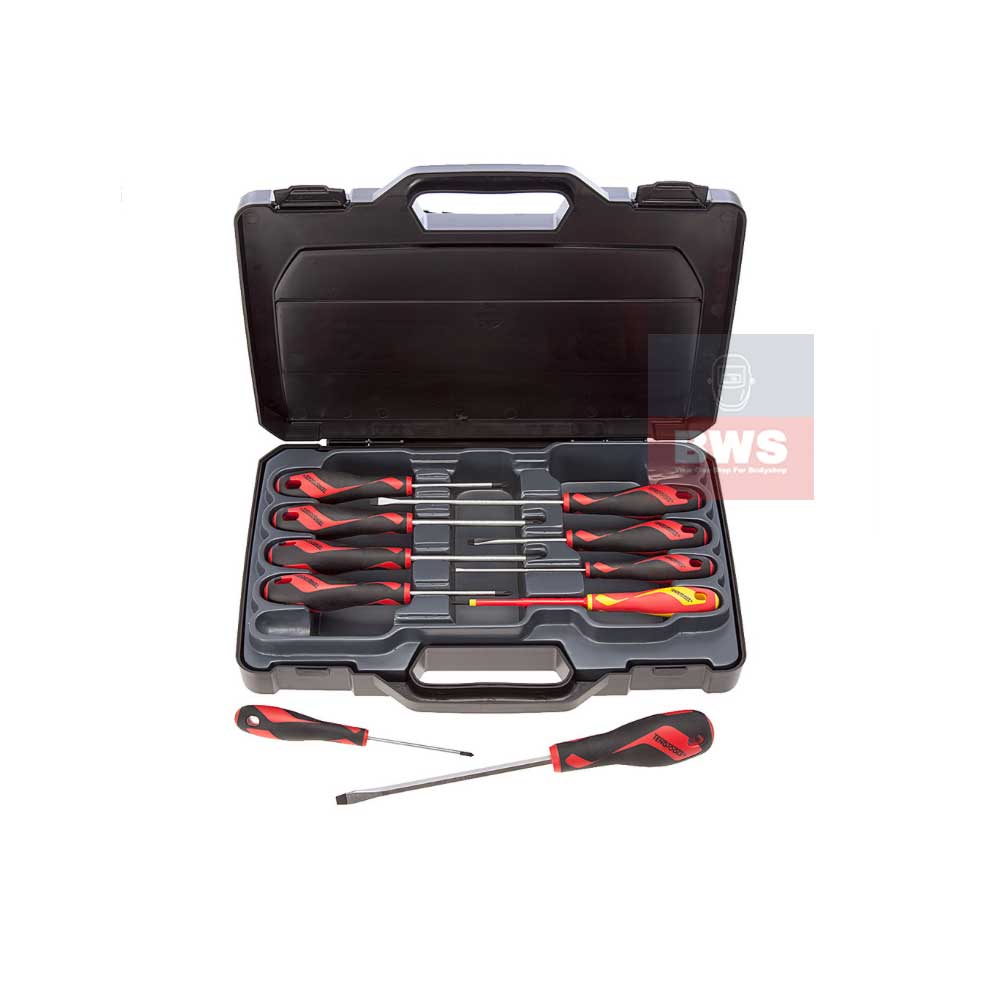 TENG TOOLS MD910N SCREWDRIVER 10 PIECE SET WITH CASE