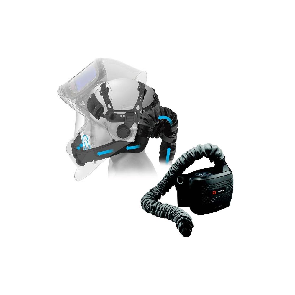 Tecman Freflow V3 Air Fed Welding Helmet - BWS Ltd