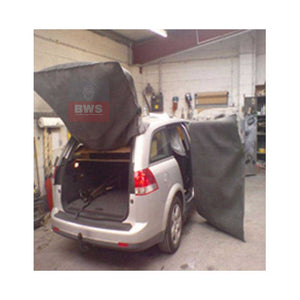 Weldbag Set, Carbon welding blanklet comprising  Large one for door, one tail gate SKU WBAG02