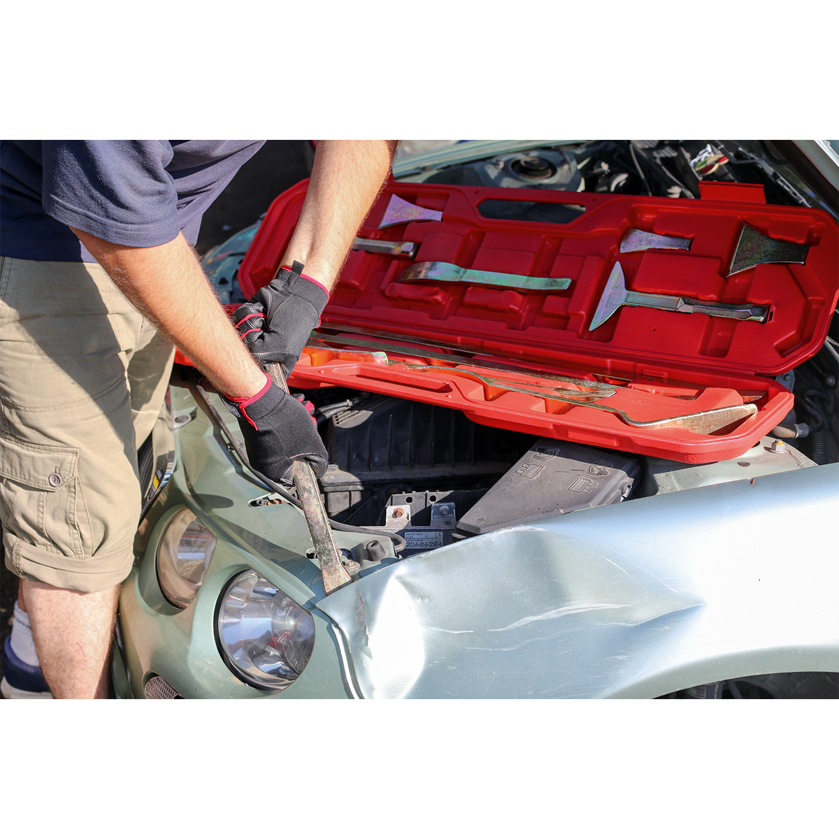 Sealey Levering and Separating Tool Kit in plastic case 13Pc 